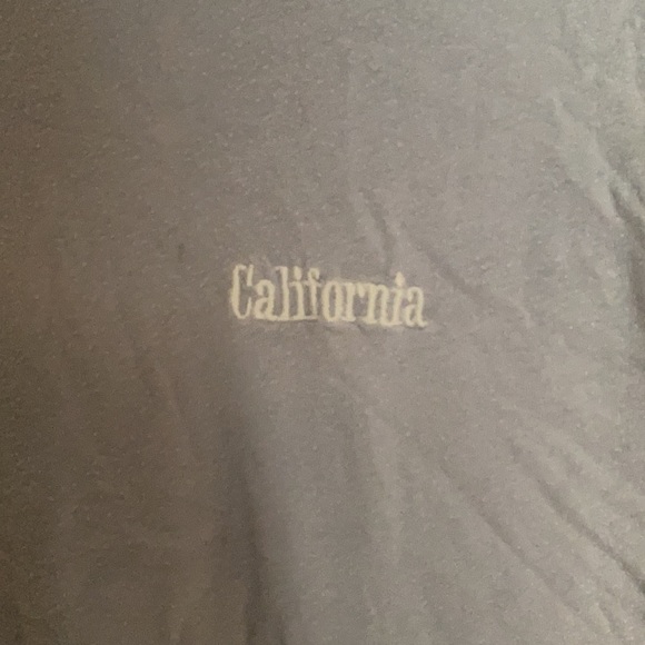 Brandy Melville blue crop top - Picture 2 of 4